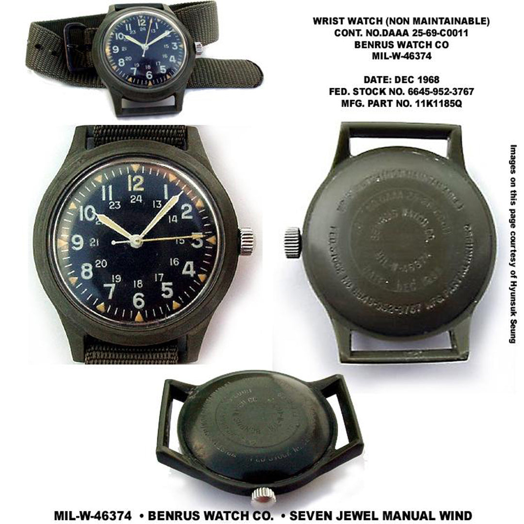 Classic US Vietnam Horloge