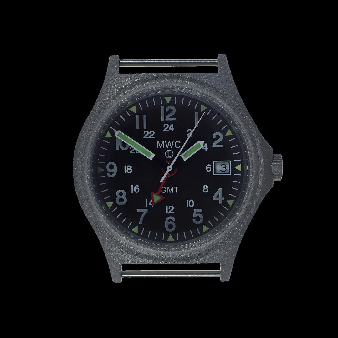 Militair Horloge met Militaire Anti-reflectieve PVD Coating in Gunmetal