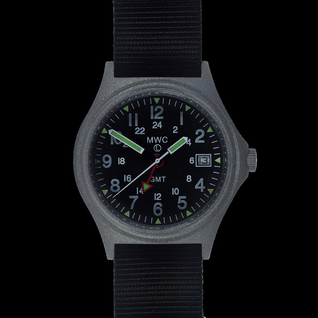 Militair Horloge met Militaire Anti-reflectieve PVD Coating in Gunmetal