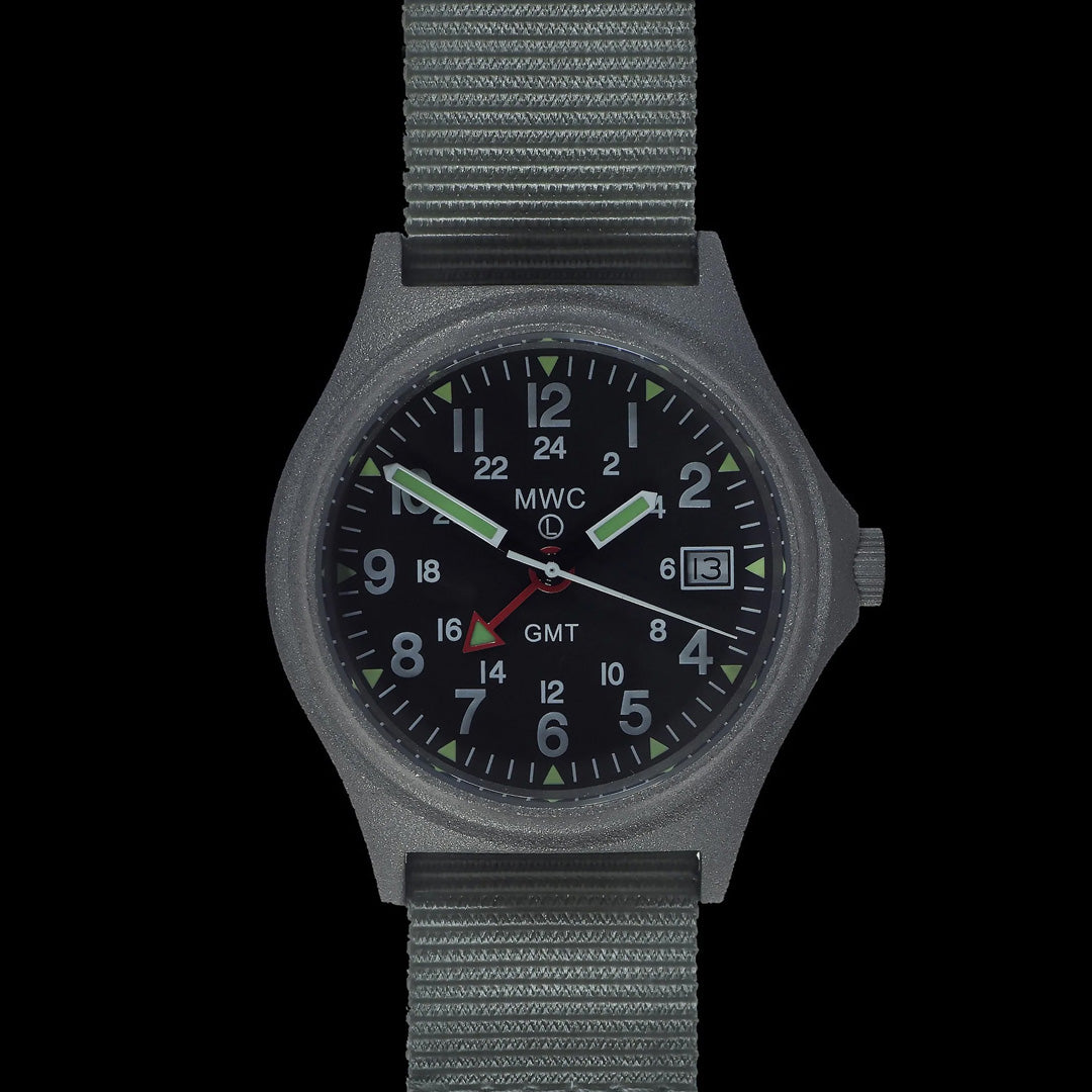 Militair Horloge met Militaire Anti-reflectieve PVD Coating in Gunmetal