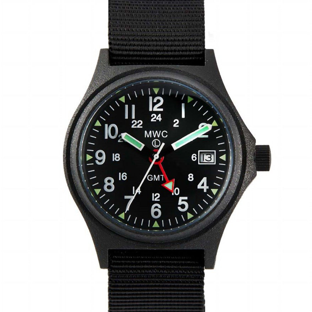  Militair Horloge met Militaire Anti-reflectieve PVD Coating in Matzwart