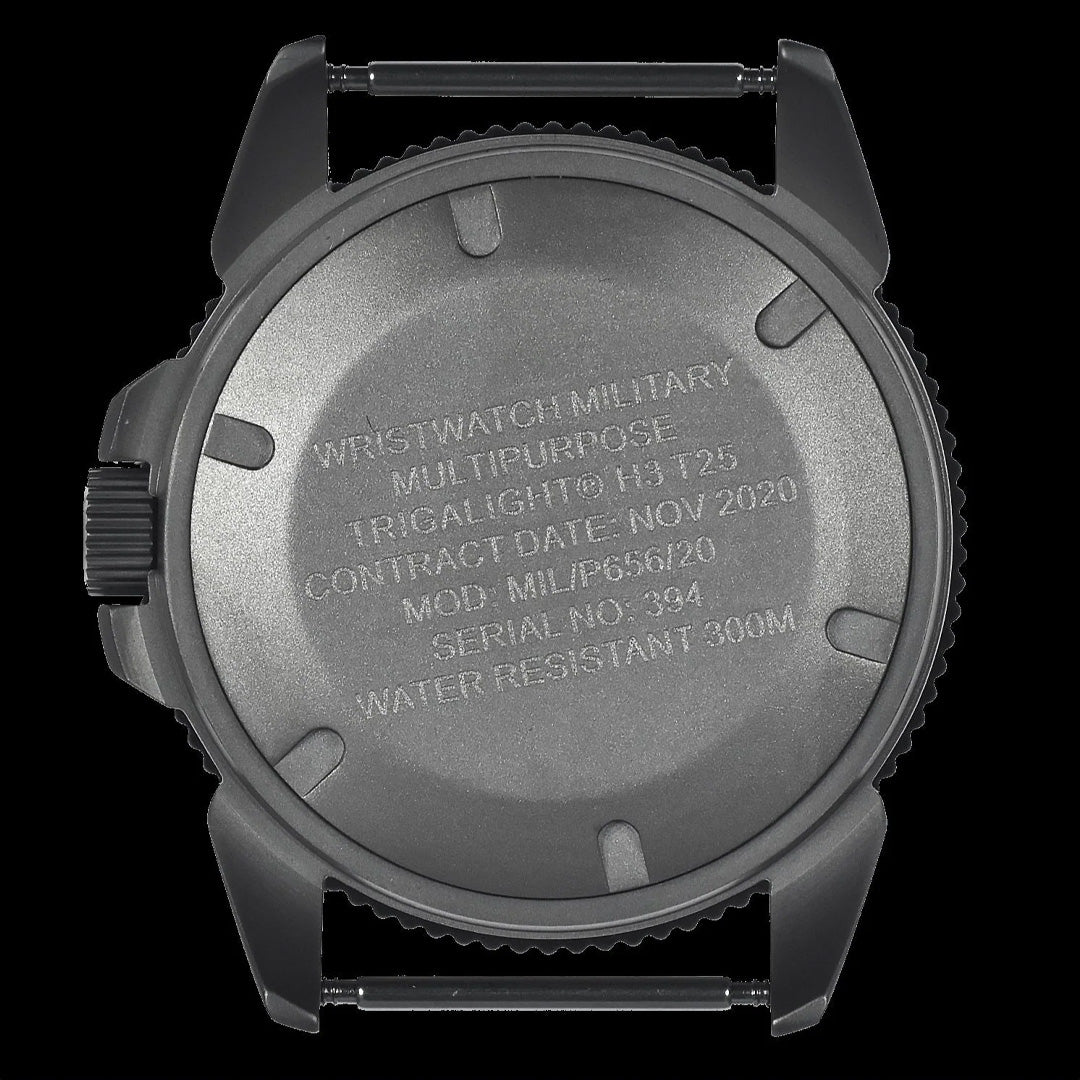 Military Watch Company Titanium P656 "Tactical Series" met GTLS Tritium en 10 jaar batterijduur