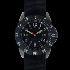 Military Watch Company Titanium P656 "Tactical Series" met GTLS Tritium en 10 jaar batterijduur