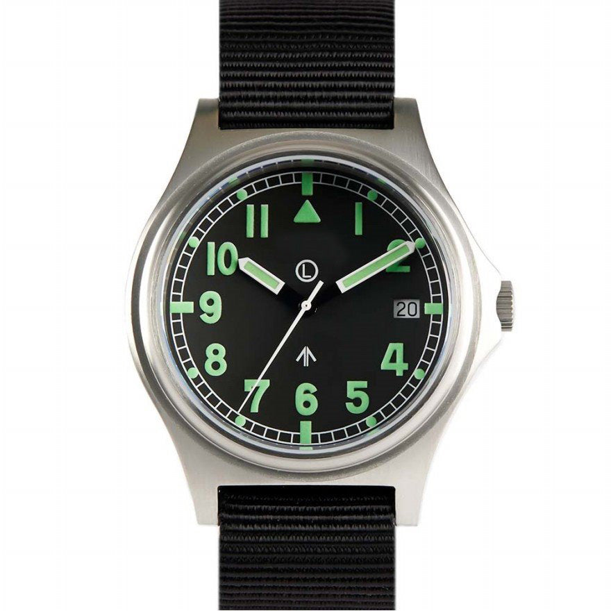 Military Watch Company G10 12u NATO Horloge met Schroefkroon