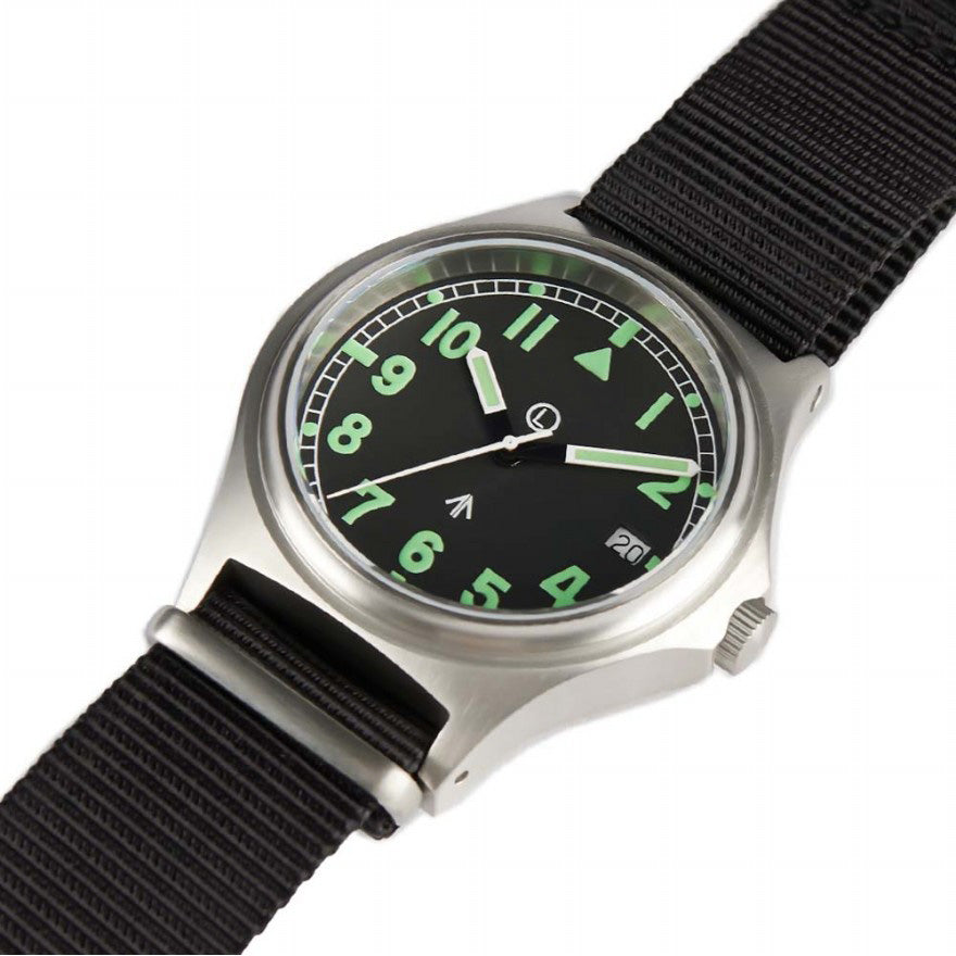 Military Watch Company G10 12u NATO Horloge met Schroefkroon