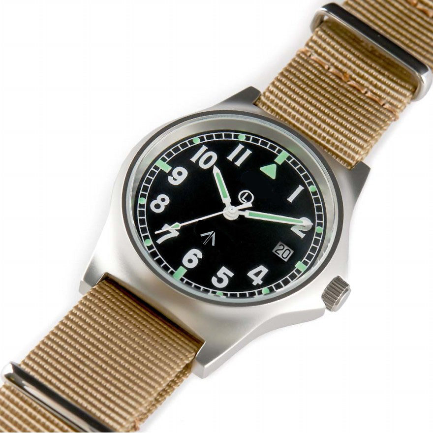 Military Watch Company G10 12u NATO Horloge met Schroefkroon