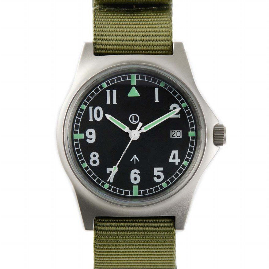 Military Watch Company G10 12u NATO Horloge met Schroefkroon