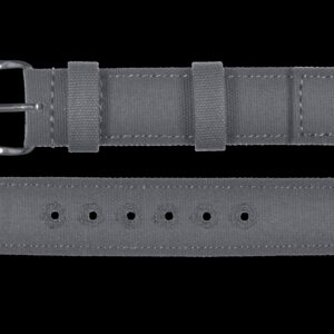 2 Piece Retro Pattern 18mm Canvas Militair Horloge Strap in Admiralty