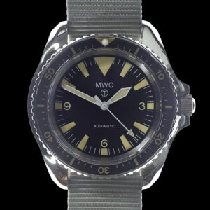 MWC 1970s Pattern Automatisch militaire duikhorloge Horloge with – NATO strap