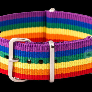 22mm LGBT Rainbow NATO Militair Horloge Strap