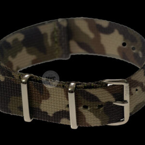 20mm “Mediterranean / Desert” Camo NATO Militair Horloge Strap