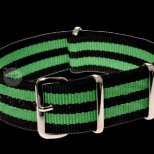 20mm “Green and Black” NATO Militair Horloge Strap