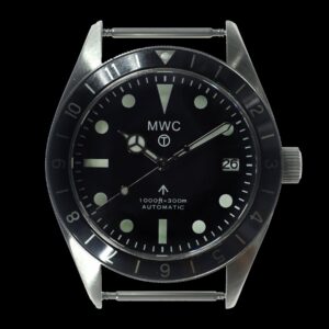 MWC Classic 1960s Pattern Automatisch Dual Time Zone Divers Pattern – Wit