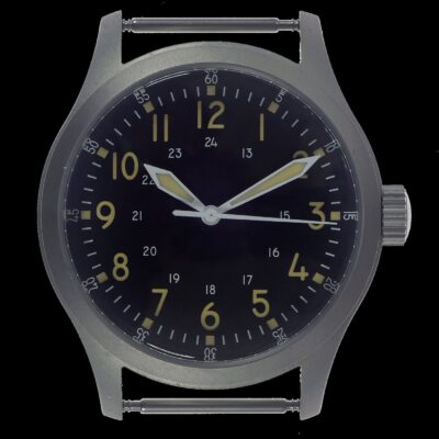 A-17 U.S 1950s Korean War Pattern Militair Horloge (Mechanical/Quartz – Wit