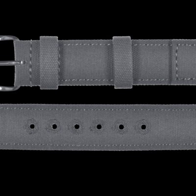 2 Piece Retro Pattern 18mm Canvas Militair Horloge Strap in Admiralty