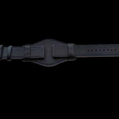 18mm German “Luftwaffe / Bund” Aviators Leather Militair Horloge Strap