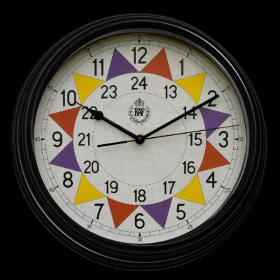 RAF 1940 “Battle of Britain” Pattern Replica Sector Wall Clock with