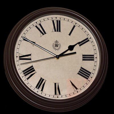 Royal Air Force 1940 Battle of Britain Pattern Replica Wall Clock