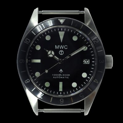 MWC Classic 1960s Pattern Automatisch Dual Time Zone Divers Pattern – Wit