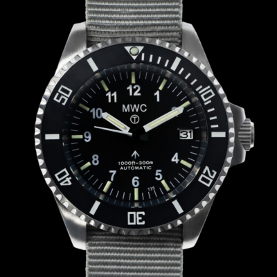 MWC 24 Jewel 300m Automatisch militaire duikhorloge Horloge with – NATO strap